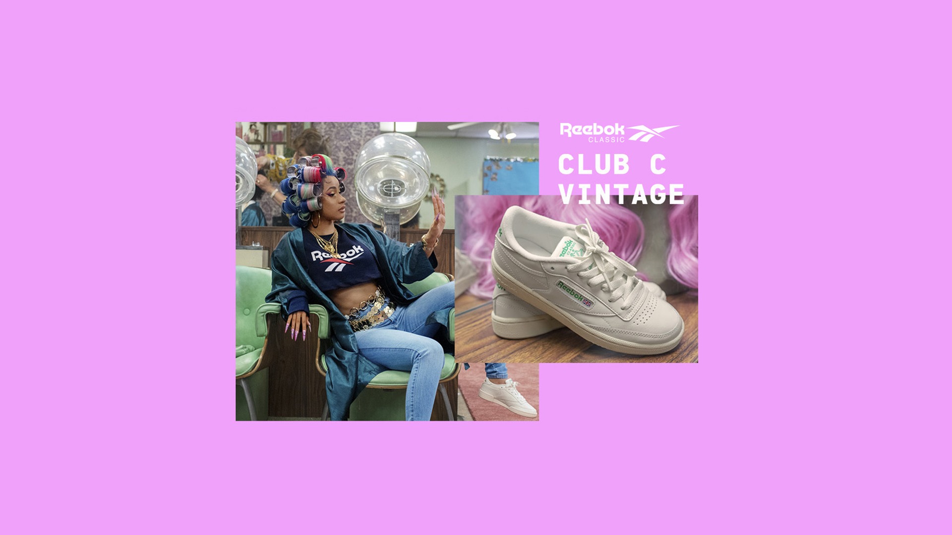 reebok club c cardi b