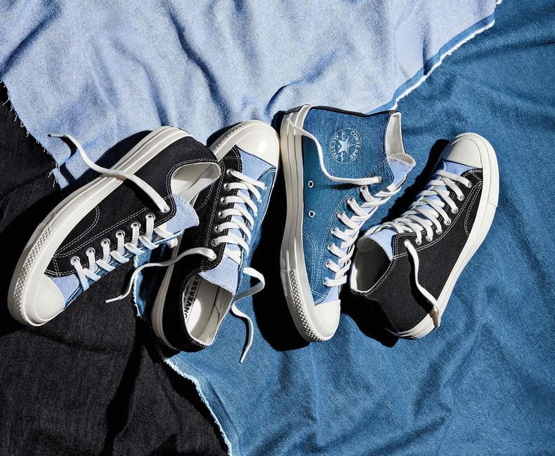 The second Converse Renew collection recycles your old jeans once again