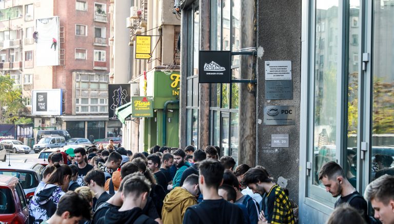 Footshop in Bucharest. Why? Why not