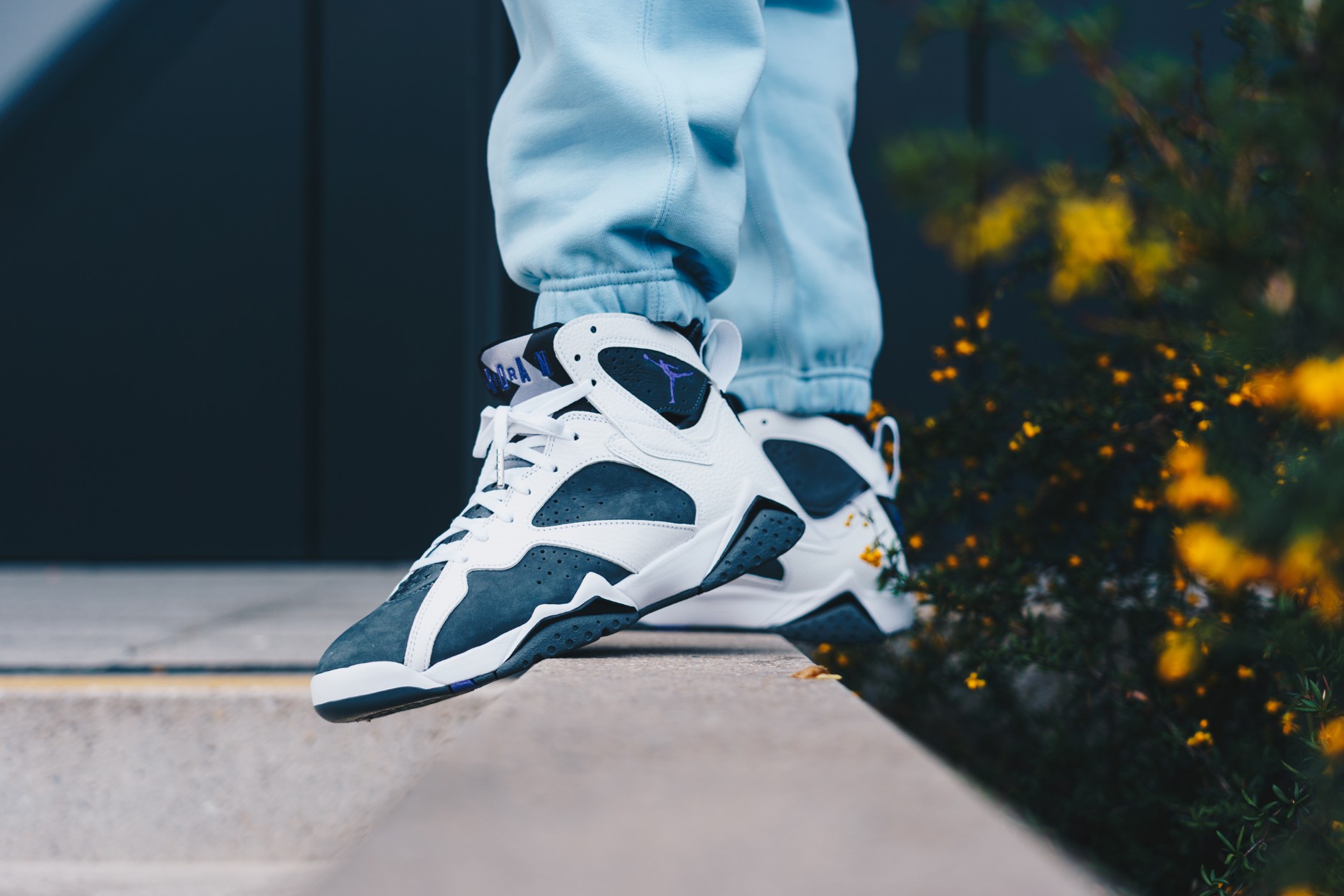 jordan 7 flint on feet