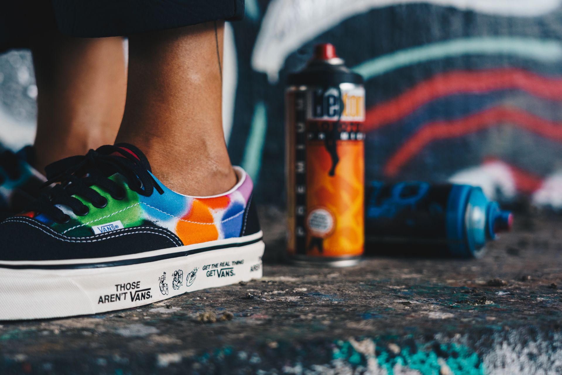 Vans pays tribute to graffiti with the Spray Spots Pack collection