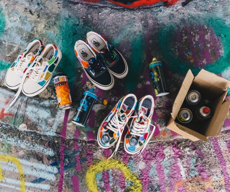 Vans pays tribute to graffiti with the Spray Spots Pack collection