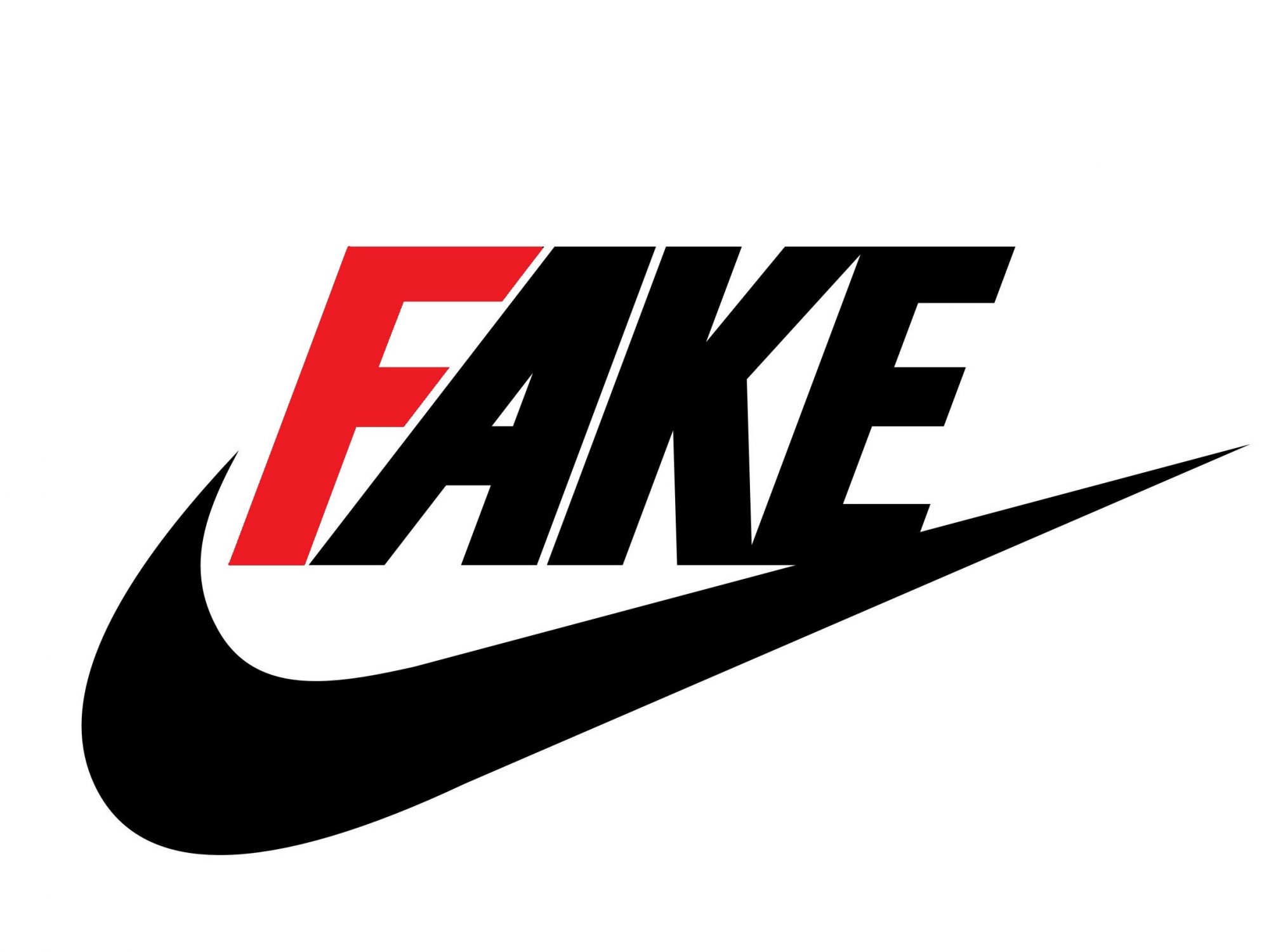 Step 2: Real vs fake Nike AF1 size tag