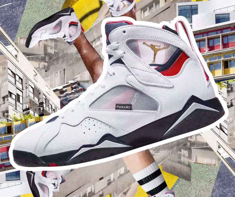 Air Jordan VII “PSG” in the rhythm of the Paris panorama