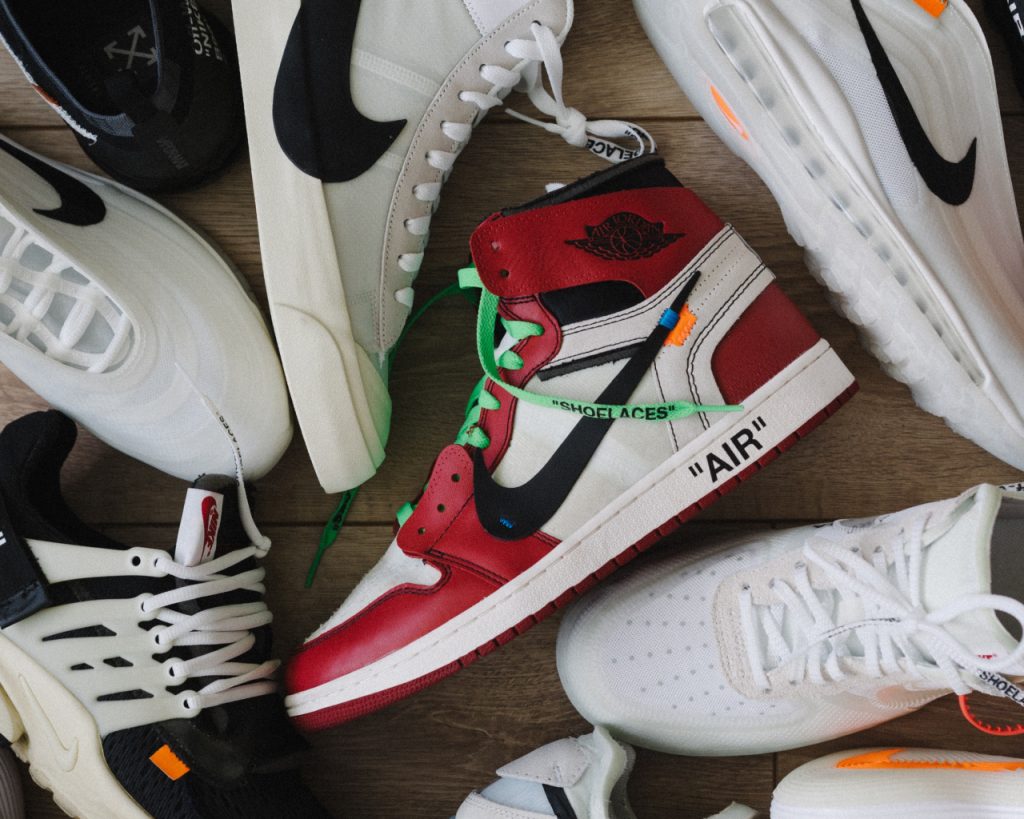 matching nike sneakers