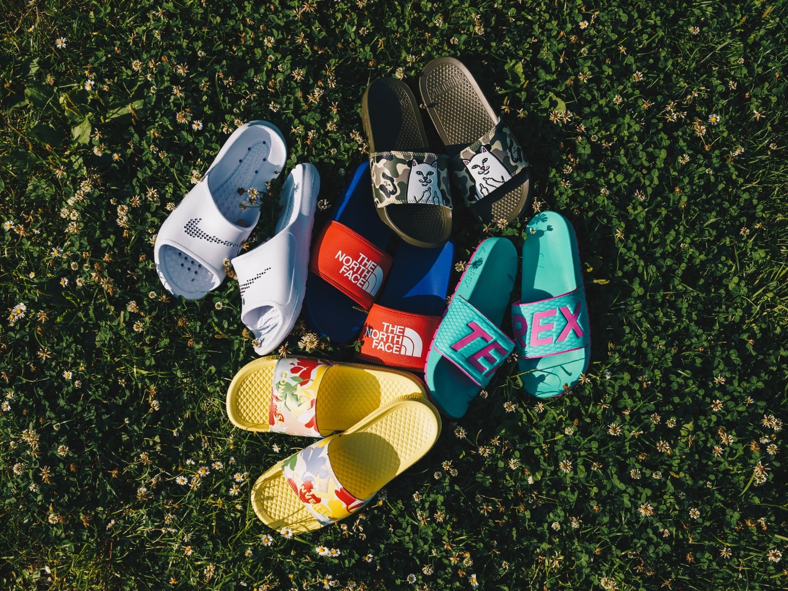 Grab a pair of slides for the summer