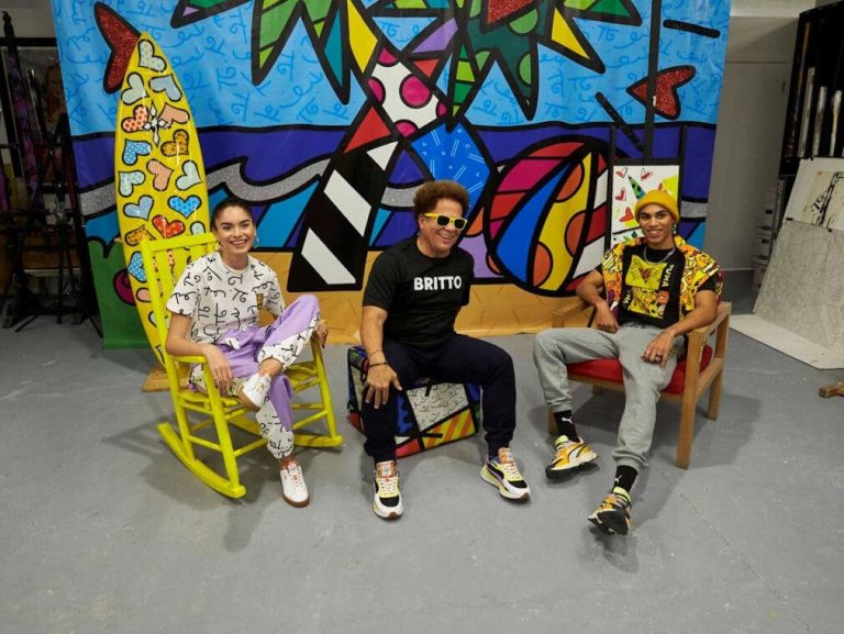 An ode to optimism in collaboration with Puma x Romero Britto