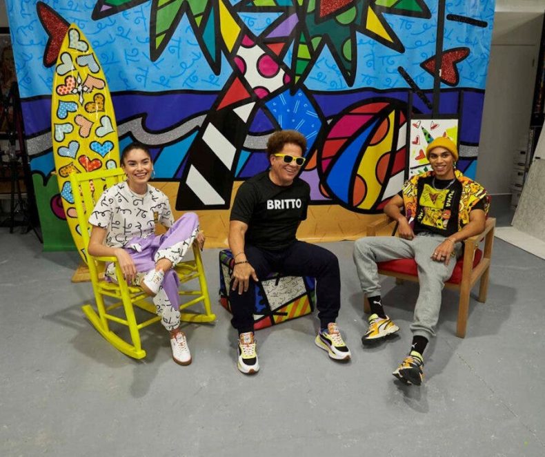 An ode to optimism in collaboration with Puma x Romero Britto