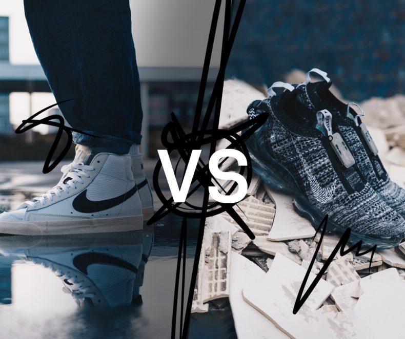 The Nike Blazer vs the Nike Air Vapormax + our crew’s opinions